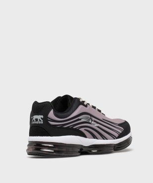 Baskets bicolores à semelle bulle d’air homme – Airness vue4 - AIRNESS - GEMO