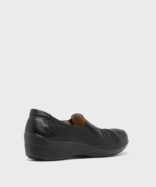 Mocassins confort femme unis avec détails brillants vue10 - G'FLEX - GEMO