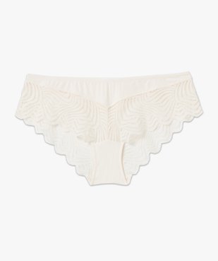 Shorty femme en dentelle et microfibre vue4 - GEMO(HOMWR FEM) - GEMO