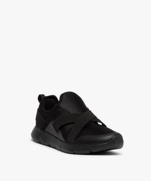 Baskets homme dessus mesh uni sans lacets vue2 - GEMO (SPORTSWR) - GEMO