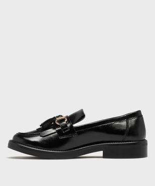 Mocassins avec bride métallique et patte mexicaine femme - Follow Me vue3 - FOLLOW ME - GEMO