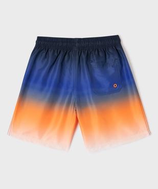 Short de surf multicolores avec taille ajustable garçon vue3 - GEMO (JUNIOR) - GEMO