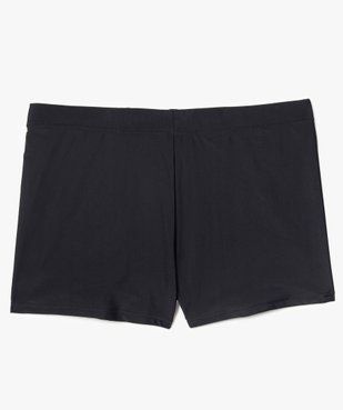 Maillot de bain homme forme boxer uni vue1 - GEMO (PLAGE) - GEMO