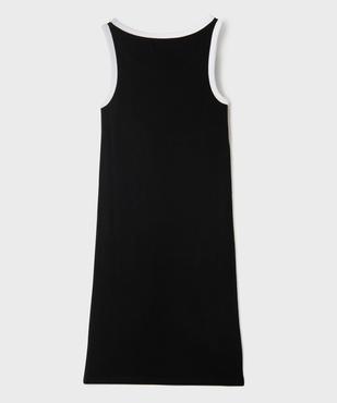 Robe débardeur en maille côtelée fille vue5 - GEMO 4G FILLE - GEMO