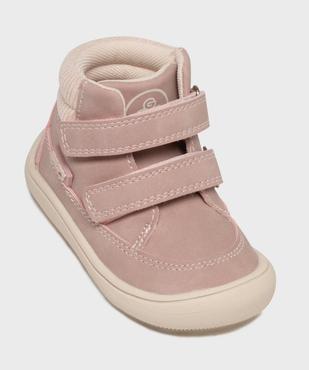 Chaussures montantes scratchs bébé fille - Gepy vue4 - GEPY - GEMO