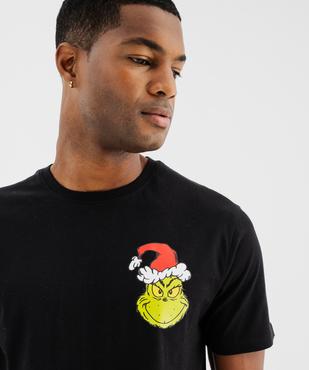 Tee-shirt col rond imprimé homme - The Grinch vue2 - THE GRINCH - GEMO