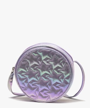Sac fille rond avec faces interchangeables vue3 - GEMO (ENFANT) - GEMO