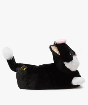 Chaussons femme peluche en forme de chat vue1 - GEMO(HOMWR FEM) - GEMO