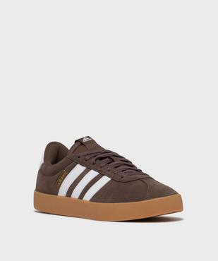 Baskets basses dessus cuir VL Court 3.0 homme - Adidas vue2 - ADIDAS - GEMO
