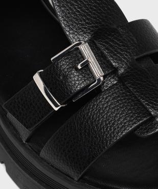 Sandales à brides sur semelle crantée femme - 5 Miles vue6 - 5 MILES - GEMO