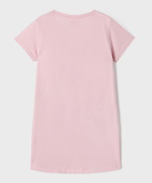 Chemise de nuit tee-shirt imprimé fille - Stitch vue4 - LILO & STITCH - GEMO