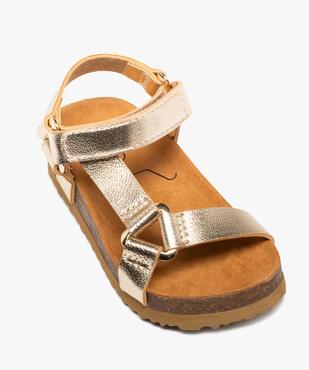 Sandales à larges brides pailletées motif léopard bébé fille vue5 - LOVELY WINGS - GEMO