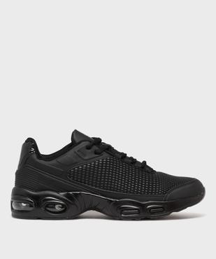 Baskets running en mesh renforcé avec semelle à bulle d'air homme  vue2 - 5 MILES - GEMO