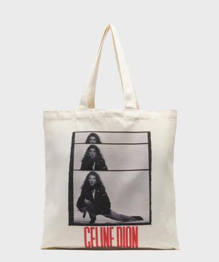Tote bag en toile adulte - CELINE DION vue1 - CELINE DION - GEMO
