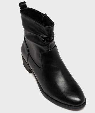 Boots avec tige souple femme - Valentina Baldano vue5 - VALENTINA BALDANO GEMO FORGOOD - GEMO