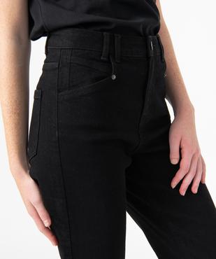 Jean femme coupe droite longueur 7/8ème vue2 - GEMO 4G FEMME - GEMO