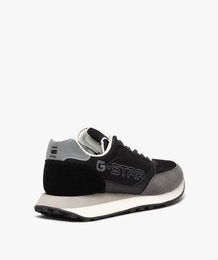 Baskets homme casual bicolores à lacets - G-Star Raw vue5 - G-STAR - GEMO