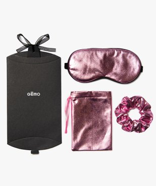 Lot d’accessoires femme avec pochette cadeau vue1 - GEMO (ACCESS) - GEMO