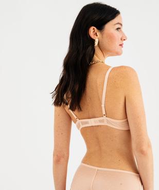 Soutien-gorge corbeille à armatures femme vue2 - GEMO(HOMWR FEM) - GEMO