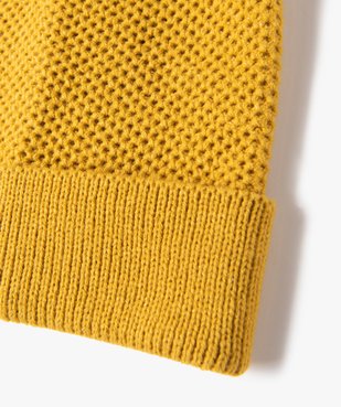 Bonnet femme en maille fantaisie avec fil Lurex vue2 - GEMO (ACCESS) - GEMO