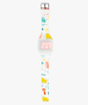Montre enfant Touch ultra-plate - Pop Watch vue2 - GEMO (ENFANT) - GEMO
