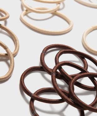 Elastiques ronds pour les cheveux (lot de 24) vue2 - GEMO (ACCESS) - GEMO