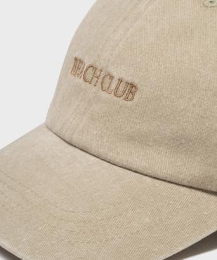 Casquette baseball patinée femme vue3 - GEMO (ACCESS) - GEMO