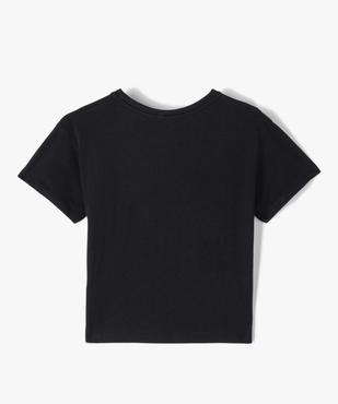 Tee-shirt fille à manches courtes imprimé Bulma - Dragon Ball vue4 - DRAGON BALL Z - GEMO