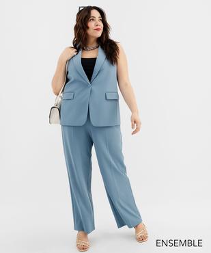 Ensemble costume bleu pour femme grande taille - GEMO
