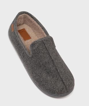 Chaussons mules en velours doux homme - Dim vue5 - DIM - GEMO