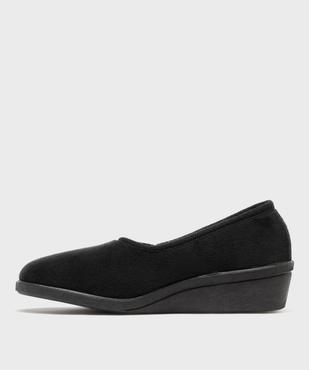 Chaussons enveloppants dessus velours femme vue4 - G'FLEX GEMO FOR GOOD - GEMO