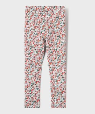 Legging imprimé avec taille élastique fille vue3 - GEMO (ENFANT) - GEMO