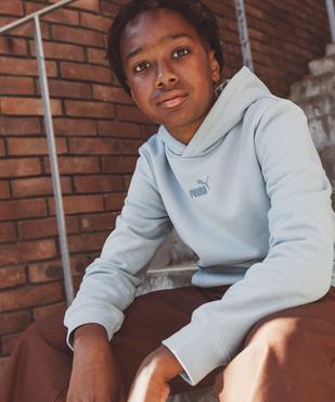 Sweat à capuche intérieur molletonné garçon - Puma vue4 - PUMA - GEMO