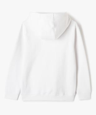 Sweat molletonné à capuche garçon vue4 - GEMO (JUNIOR) - GEMO