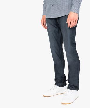 Jean enduit 4 poches vue1 - GEMO (HOMME) - GEMO