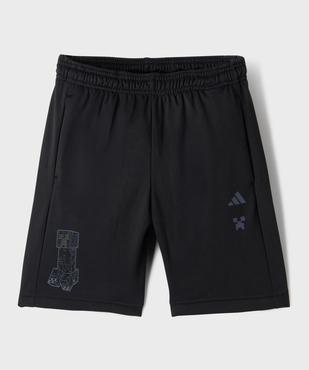 Short de sport garçon - Adidas X Minecraft vue1 - ADIDAS - GEMO