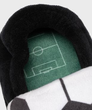 Chaussons moelleux forme ballon de football garçon vue6 - GEMO 4G GARCON - GEMO