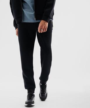 Pantalon de jogging avec poches zippées homme vue1 - GEMO (HOMME) - GEMO