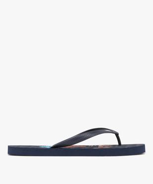 Tongs imprimées à semelle fantaisie homme  vue2 - GEMO (PLAGE) - GEMO