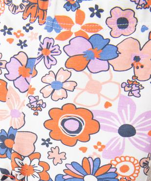 Legging bébé fille court à motifs vue2 - GEMO(BEBE DEBT) - GEMO