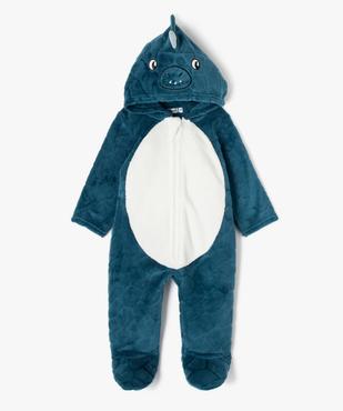 Surpyjama chaud et doux à capuche animée idéal Noël bébé vue1 - GEMO(BEBE DEBT) - GEMO