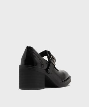 Chaussures à talon babies à semelle épaisse femme vue4 - 5 MILES - GEMO