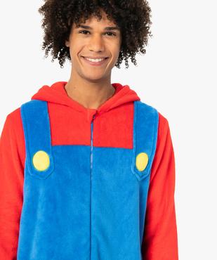 Combinaison d'intérieur homme douillette - Super Mario vue2 - MARIO - GEMO