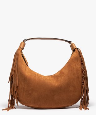 Sac à main femme toucher velours esprit folk vue1 - GEMO (ACCESS) - GEMO
