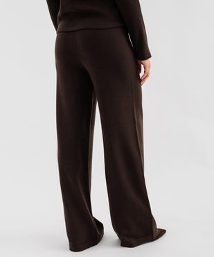 Pantalon Wide leg femme vue3 - GEMO(FEMME PAP) - GEMO