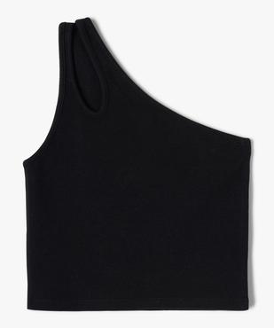 Débardeur fille coupe courte et asymétrique  vue2 - GEMO (JUNIOR) - GEMO