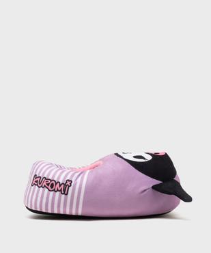 Chaussons moelleux en volume imprimés Kuromi fille - Hello Kitty vue1 - HELLO KITTY - GEMO