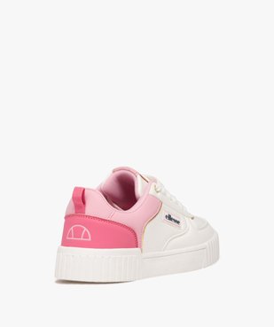 Baskets femme à lacets avec semelle épaisse striée - Ellesse vue4 - ELLESSE - GEMO