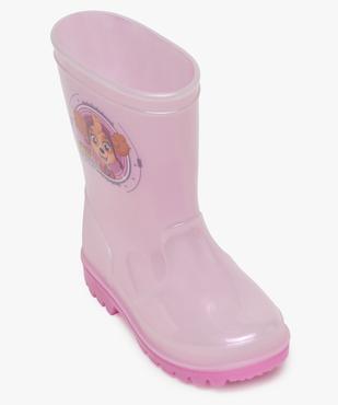 Bottes de pluie fille irisées - Pat’ Patrouille vue5 - PAT PATROUILLE - GEMO