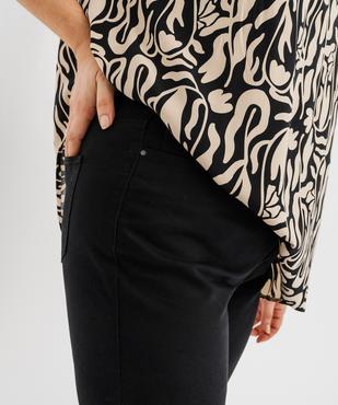 Bermuda à revers en coton stretch femme grande taille vue9 - GEMO (G TAILLE) - GEMO